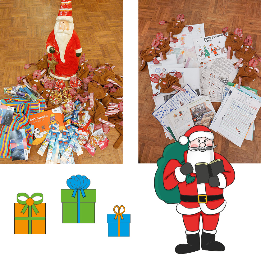 Der Weihnachtsmannbriefkasten ist geschlossen